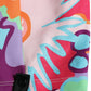 Leggings a vita alta con stampa floreale incantevole