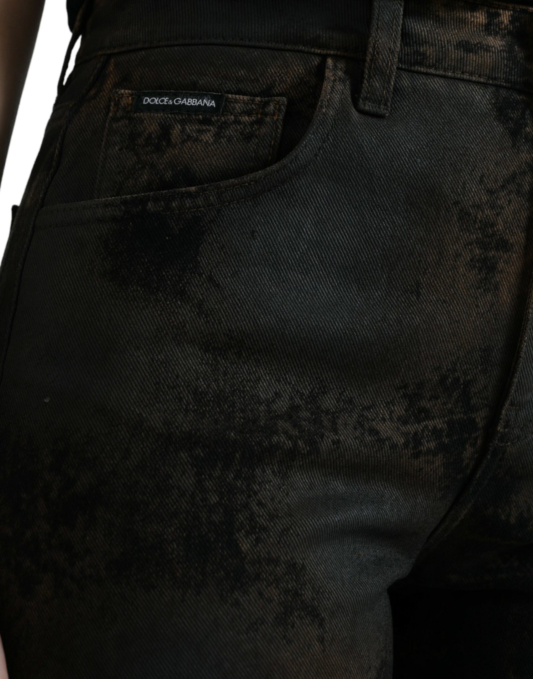 Schicke Boyfriend-Stretchjeans mit mittlerer Taille