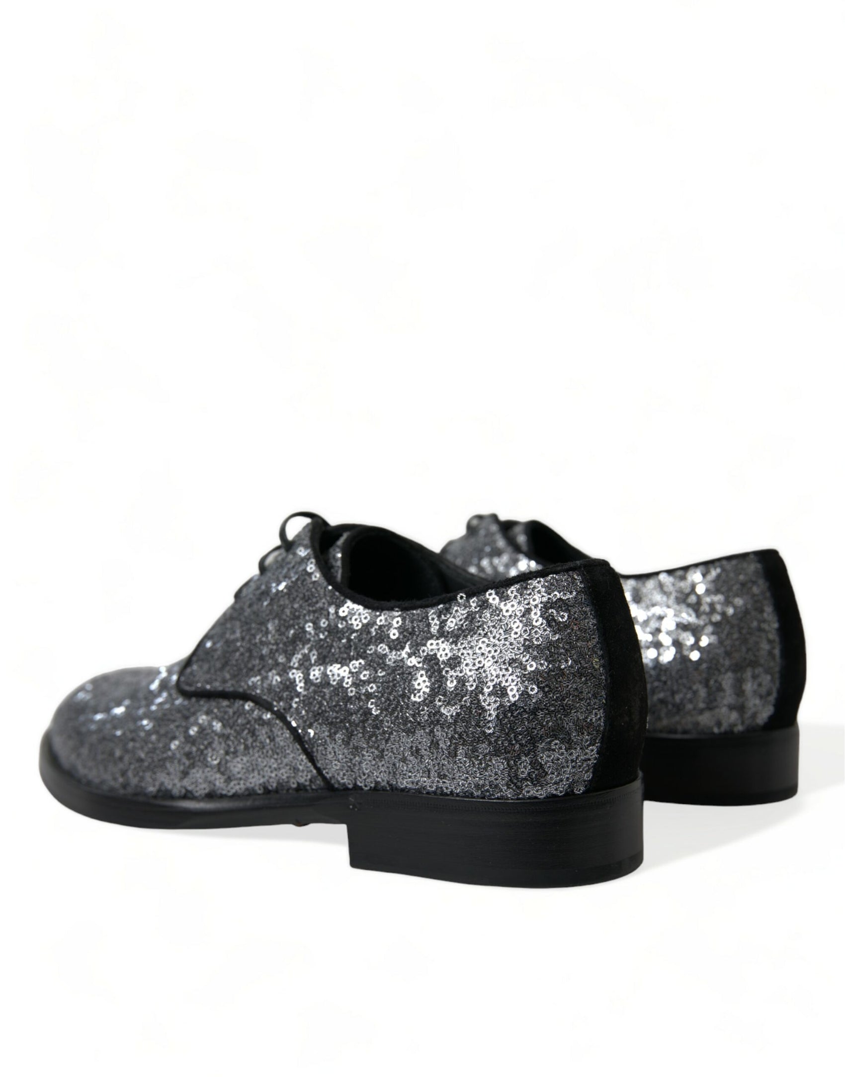 Scarpe eleganti Derby con paillettes squisite