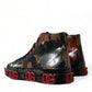 Chic Multicolor High-Top Sneakers