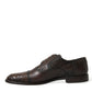 Elegant Textured Leather Oxford Dress Shoes