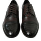 Elegant Brown Formal Derby Dress Shoes