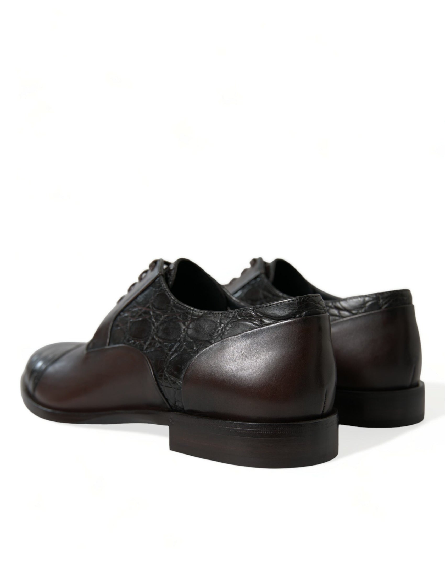Eleganti scarpe da sera formali marroni Derby