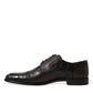 Elegant Brown Formal Derby Dress Shoes