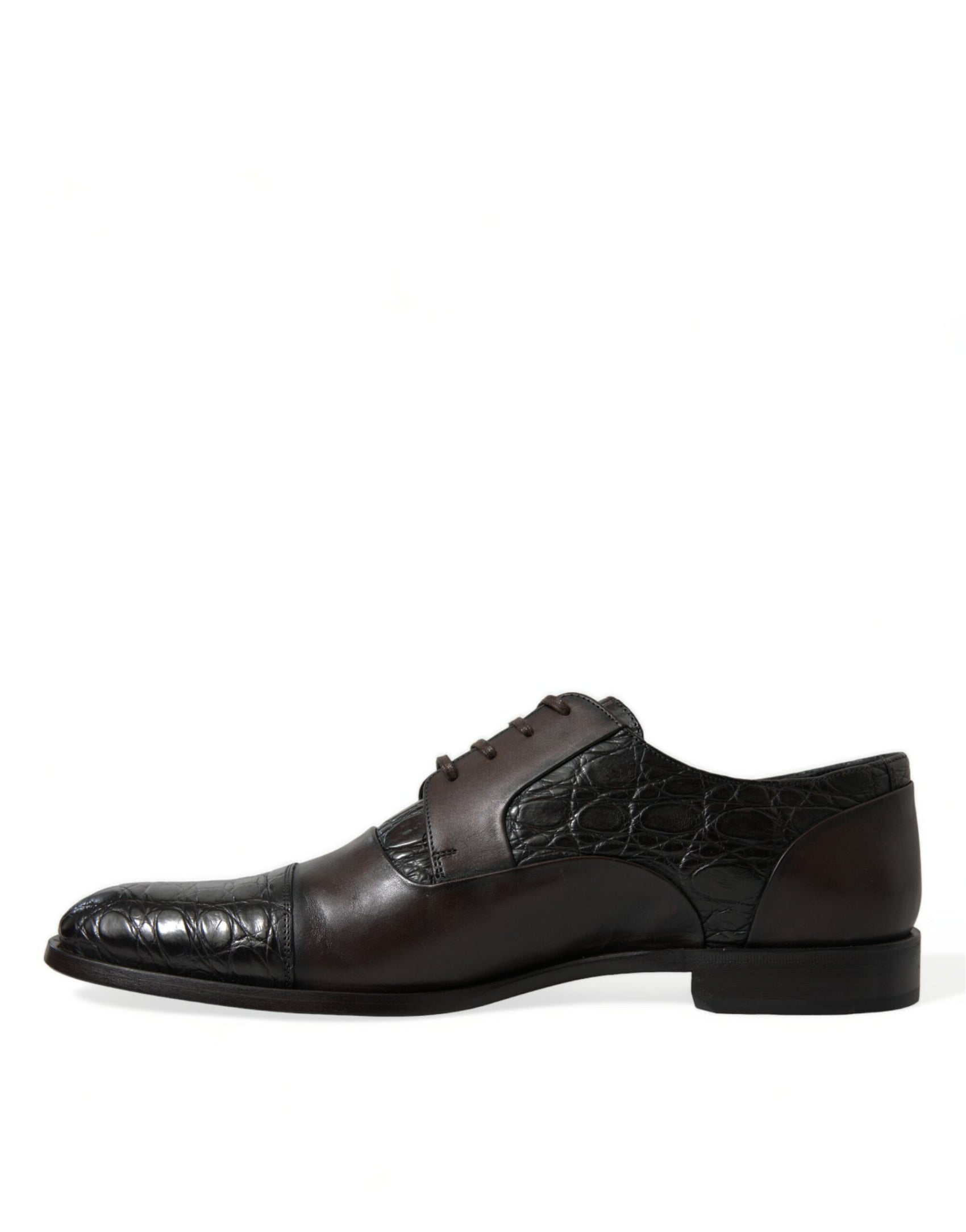 Eleganti scarpe da sera formali marroni Derby