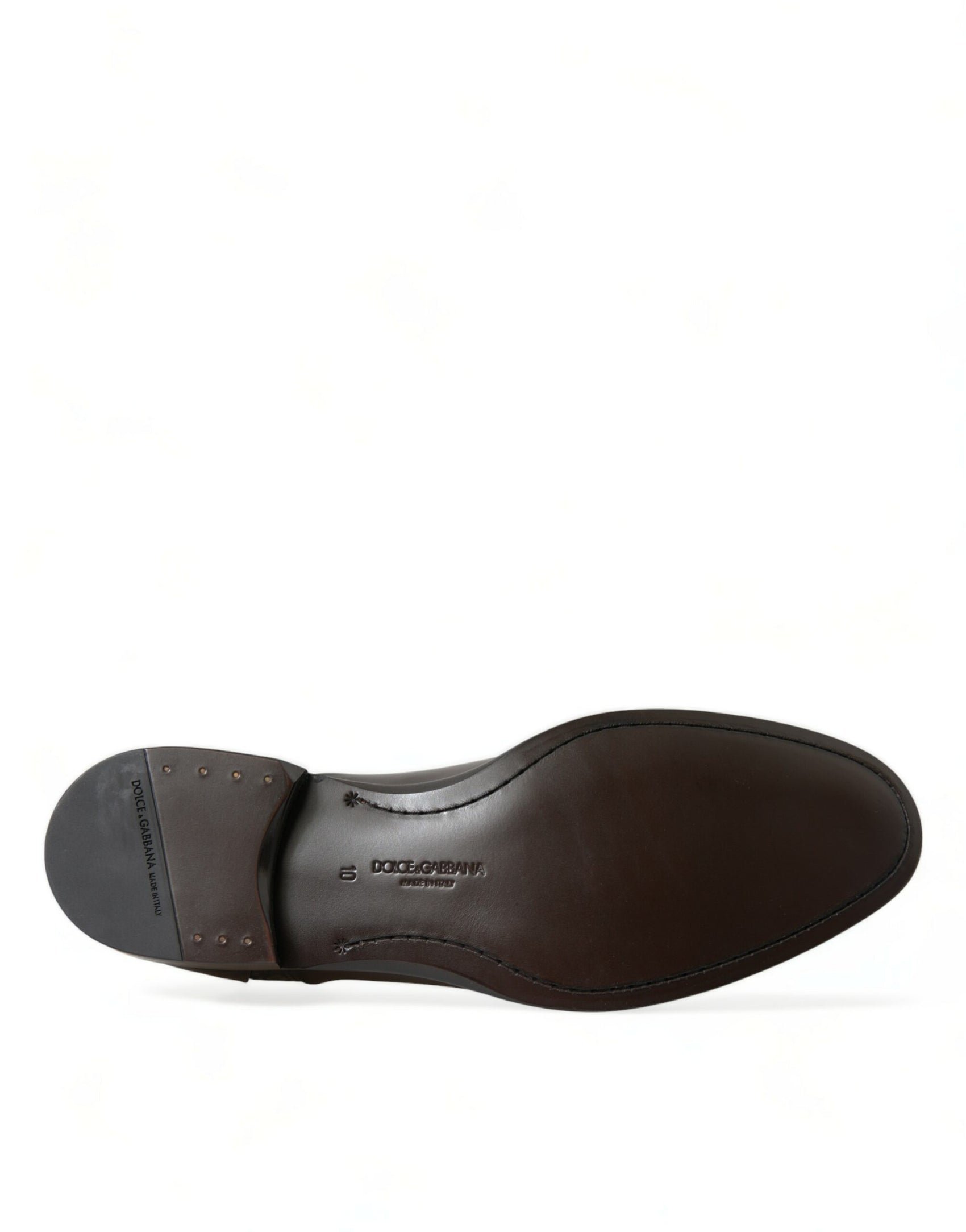 Eleganti scarpe da sera formali marroni Derby