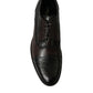 Elegant Brown Formal Derby Dress Shoes