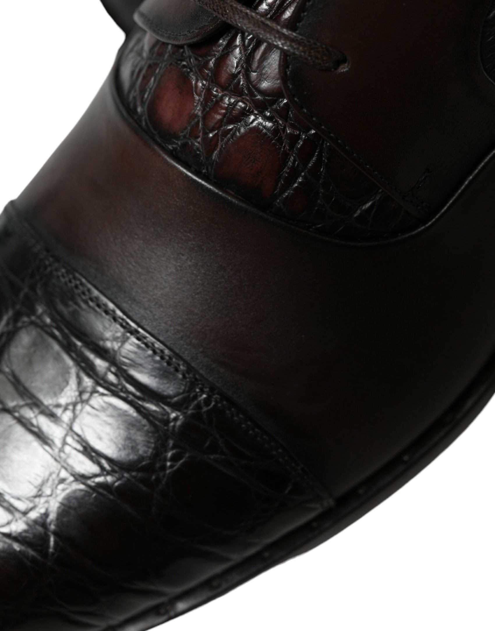 Eleganti scarpe da sera formali marroni Derby
