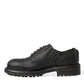 Elegant Mens Leather Derby Dress Shoes