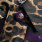 Exquisite Jacquard Trench With Tiger Motif