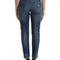 Schicke Boyfriend-Stretchjeans mit mittlerer Taille