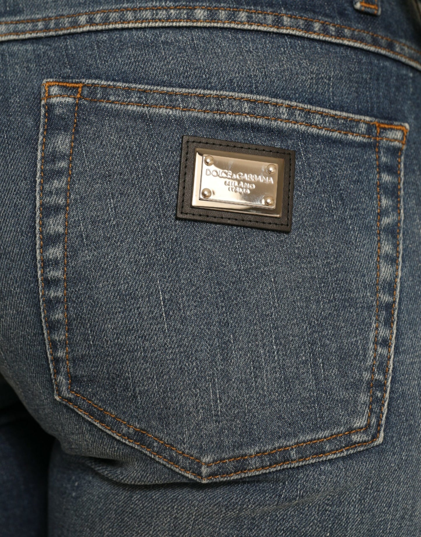 Schicke Boyfriend-Stretchjeans mit mittlerer Taille