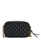 Elegant Small Black Leather Crossbody Bag