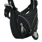 Elegant Black Mini Hobo Shoulder Bag