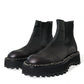 Elegant Black Chelsea Slip-On Boots