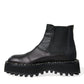 Elegante schwarze Chelsea Slip-On Boots