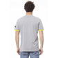 Gray Cotton Men T-Shirt