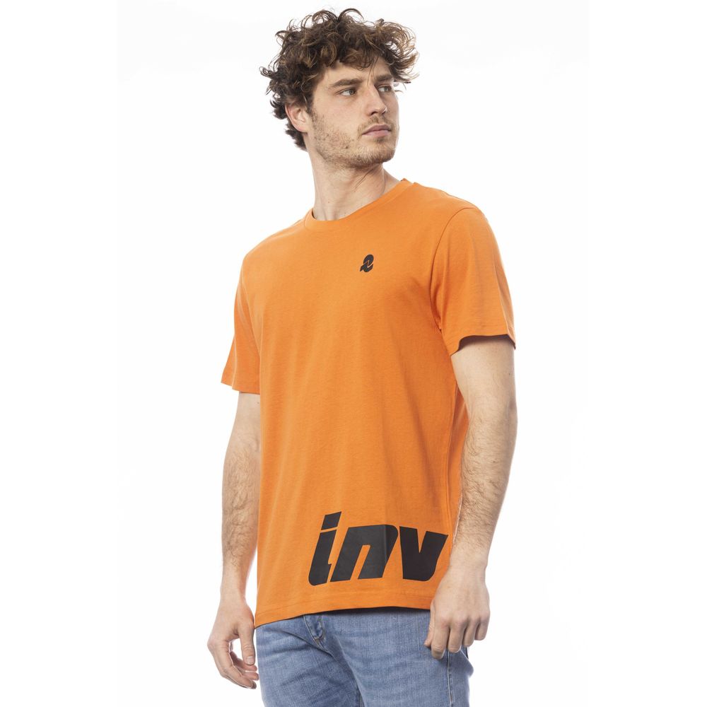 Oranges Herren-T-Shirt aus Baumwolle