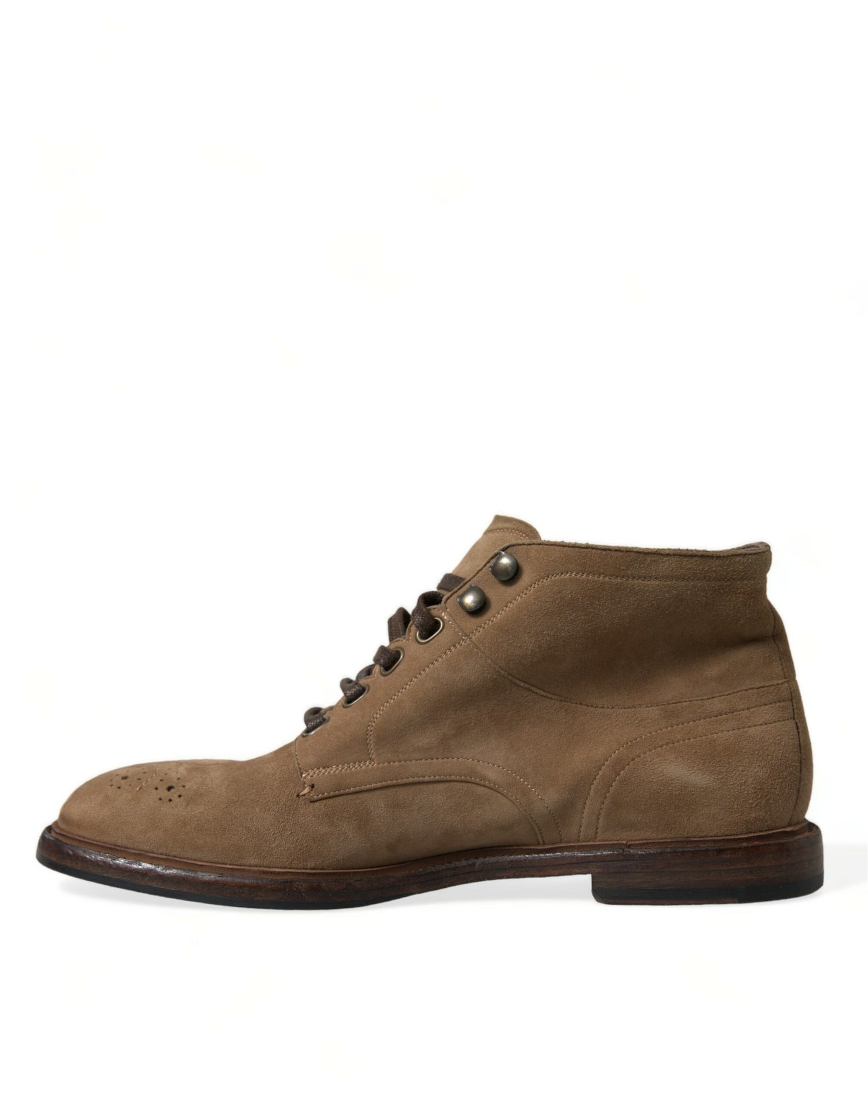 Elegante Leder-Stiefeletten zum Schnüren