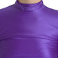 Elegante top a maniche lunghe con cerniera posteriore