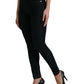 Jeans elasticizzati a vita media eleganti