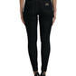 Jeans elasticizzati a vita media eleganti