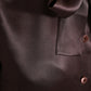 Elegante camicetta in seta con colletto ascot