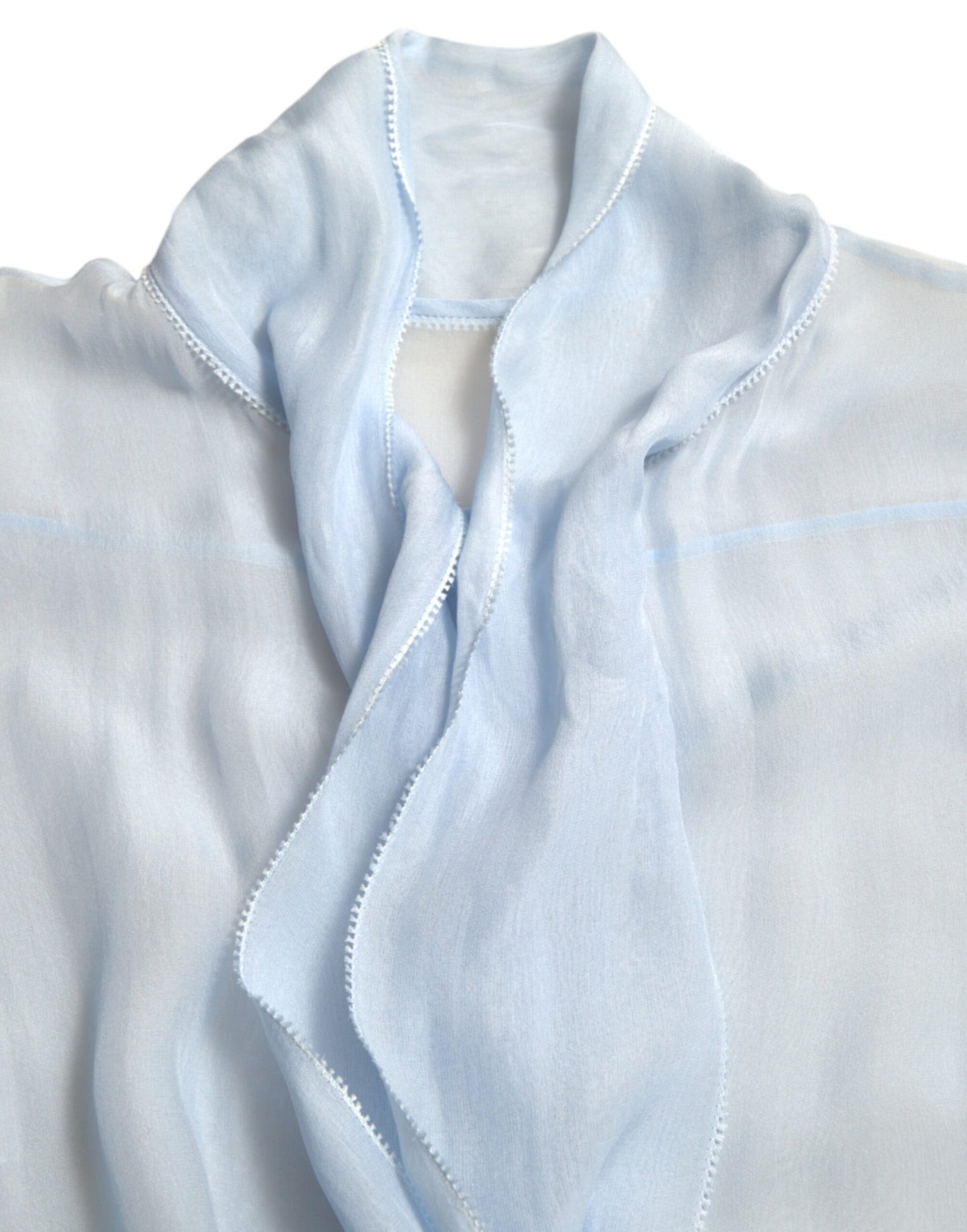 Elegante camicetta in seta a maniche lunghe