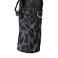 Chic Leopard Print Round Bottle Cage