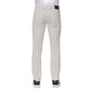 White Cotton Men Jeans