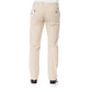 Pantaloni da uomo in cotone beige