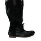 Opulent Gazelle Fur Mid Calf Boots