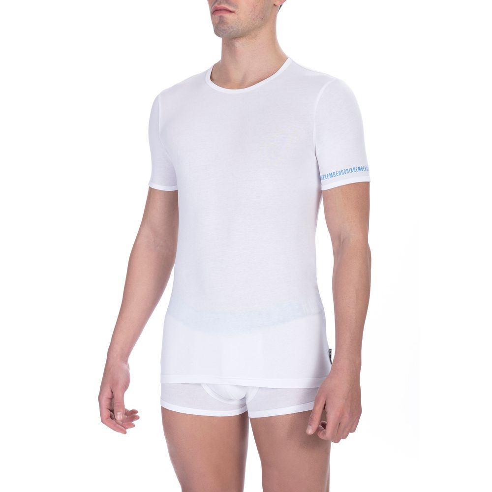 Confezione da t-shirt da uomo in cotone bianco