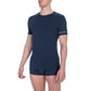 T-shirt da uomo in cotone nero