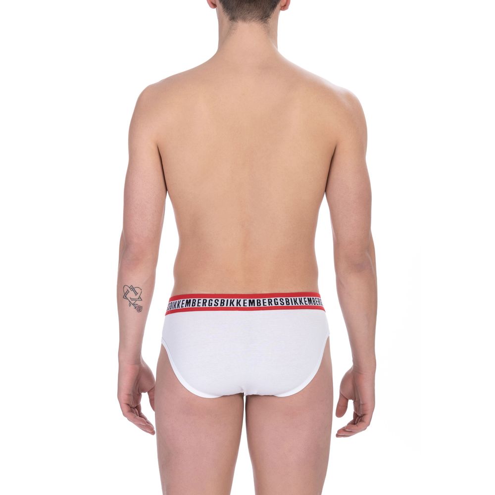 Slip da uomo in cotone bianco