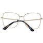 Gold Women Optical Frames