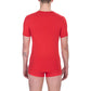 Red Cotton Men T-Shirt