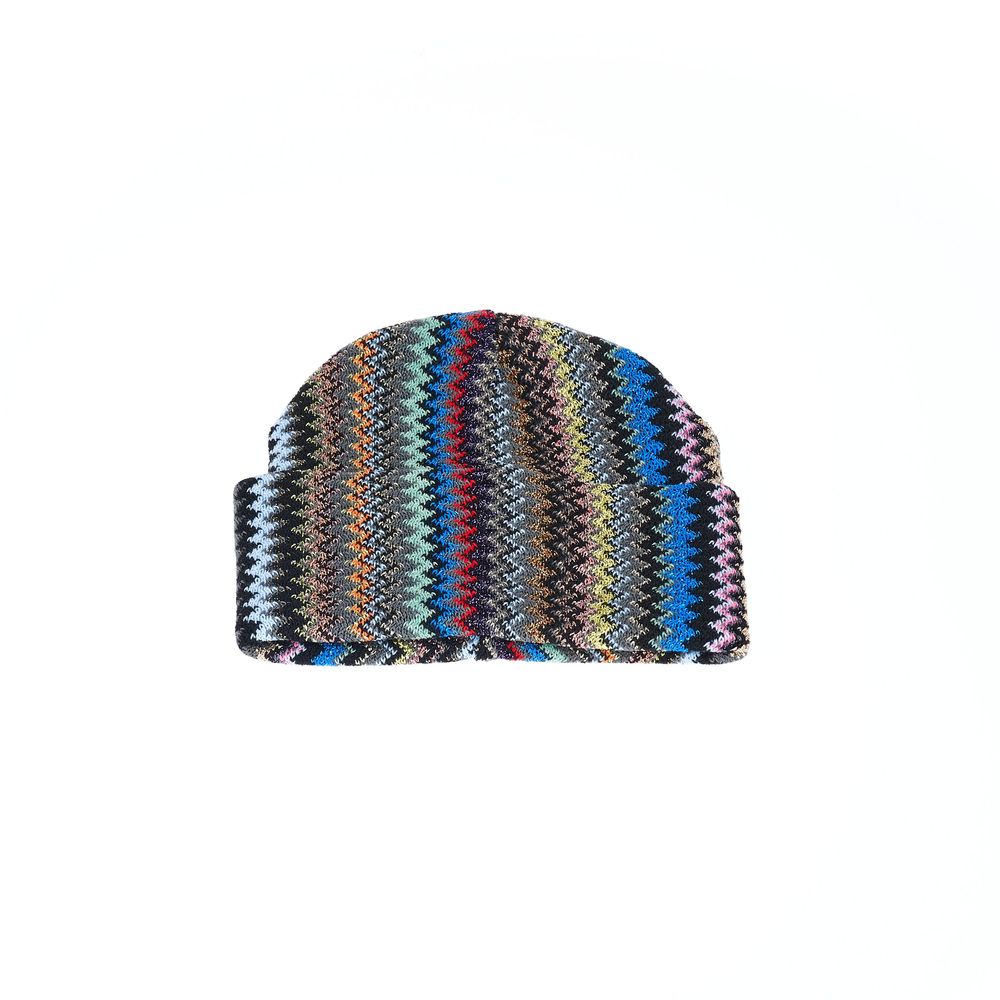 Cappello da donna in lana multicolore