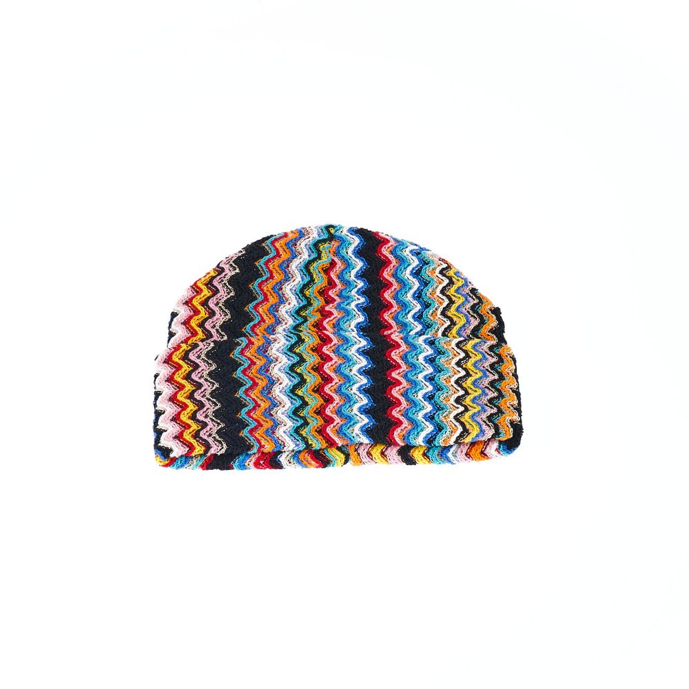 Cappello da donna in lana multicolore