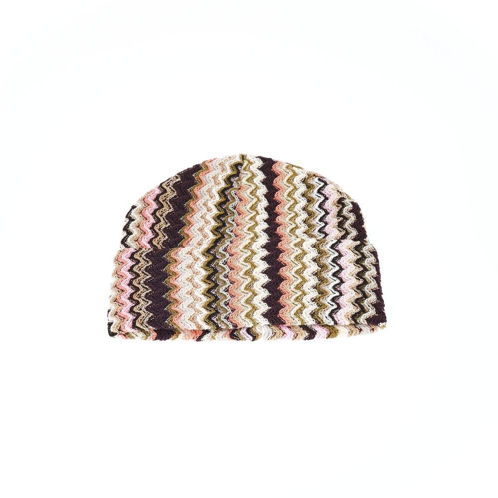 Cappello da donna in lana multicolore