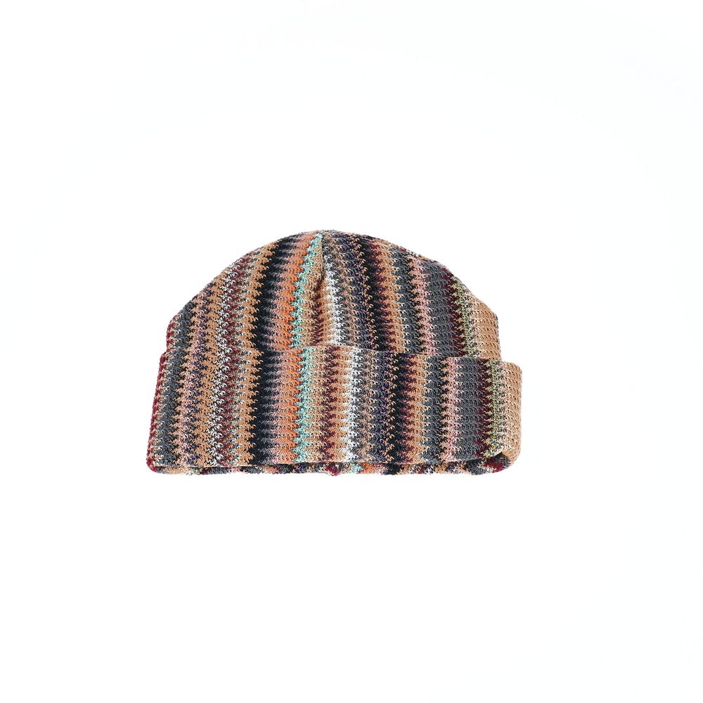 Cappello da donna in lana multicolore