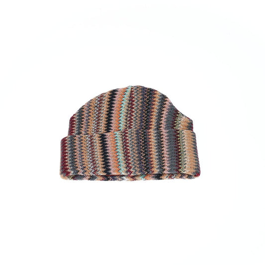 Cappello da donna in lana multicolore