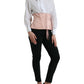 Elegante cintura corsetto con lacci rosa