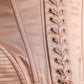 Elegante cintura corsetto con lacci rosa