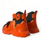 Orange Breezy High-Top Sneakers Charm