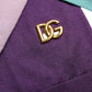 Maglione con fiocco in seta multicolore