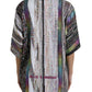 Maglietta girocollo multicolore chic