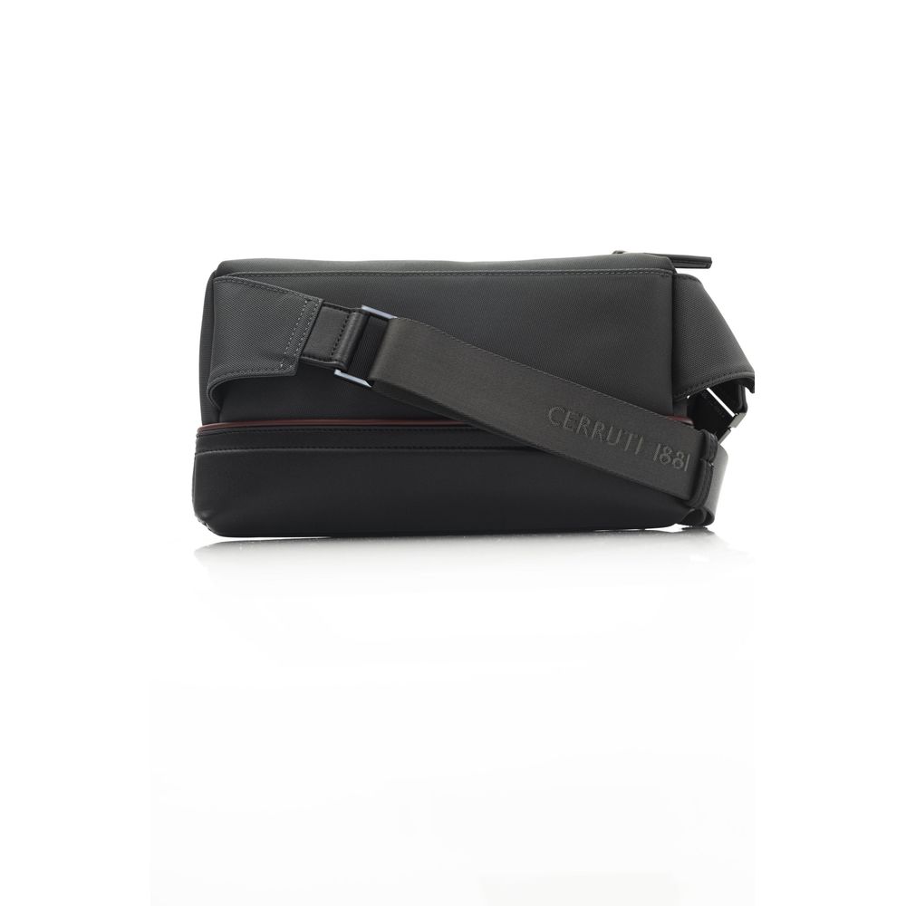 Gray Nylon Men Clutch