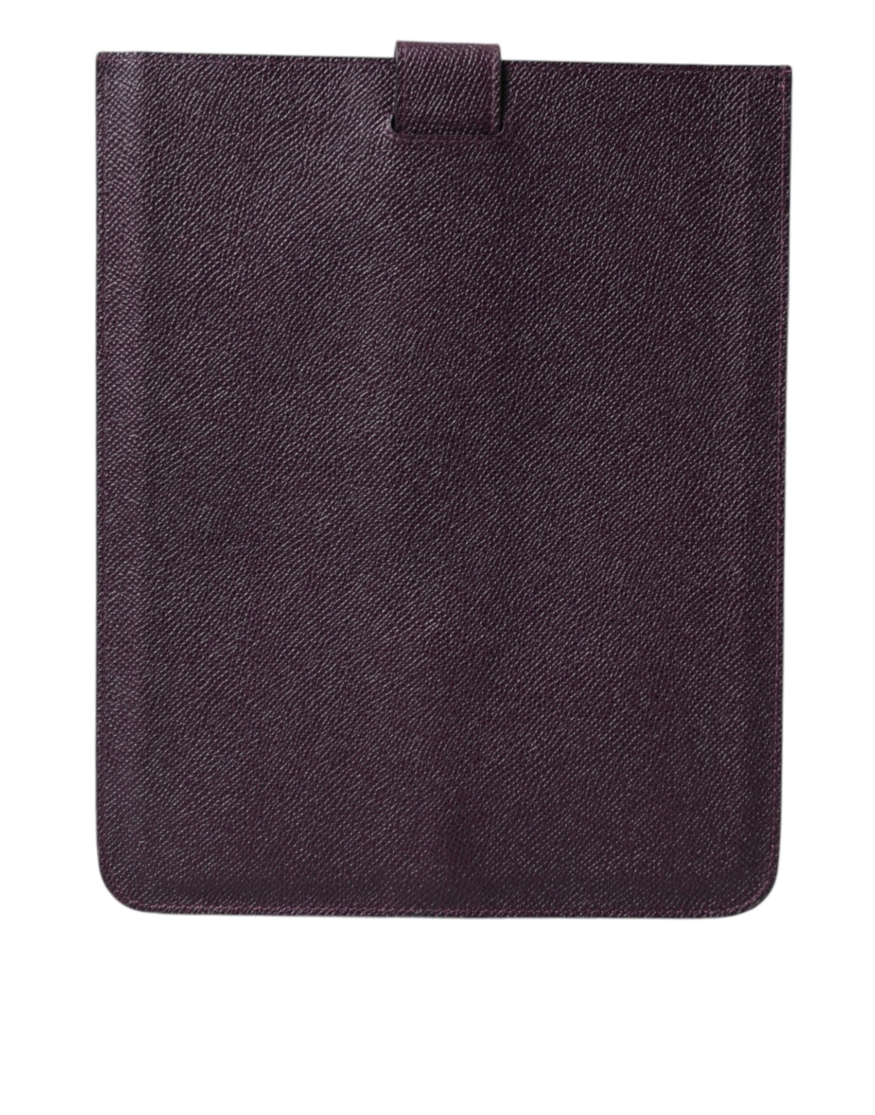 Elegante Tablet-Tasche aus Leder in sattem Braun