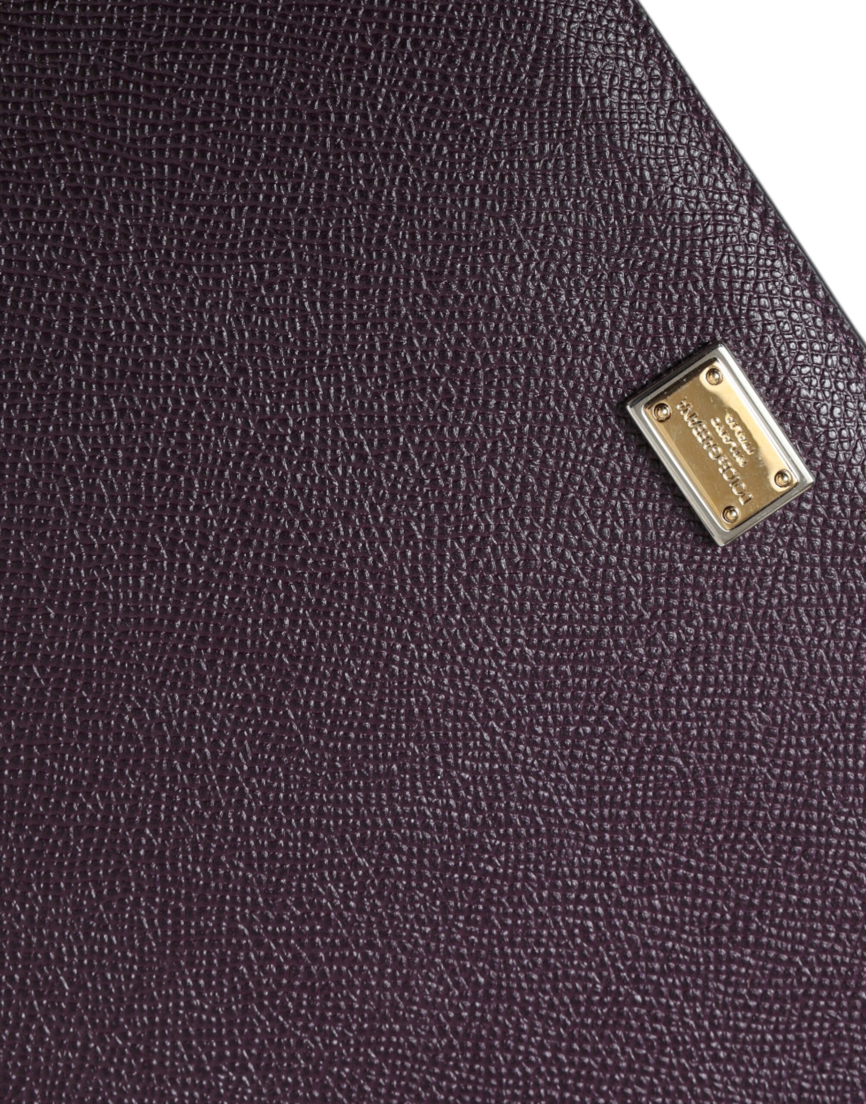 Elegante Tablet-Tasche aus Leder in sattem Braun
